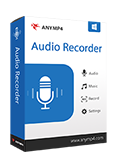 AnyMP4 ऑडियो रिकॉर्डर