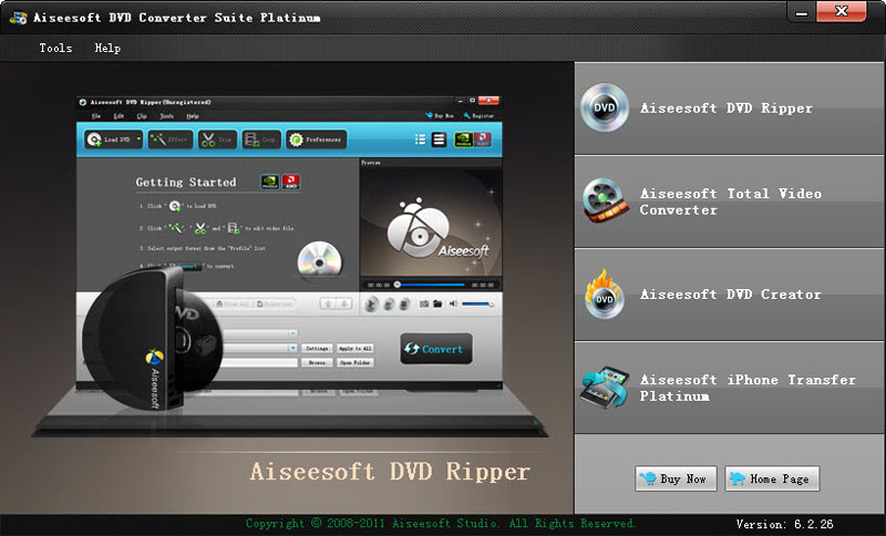 Aiseesoft DVD Creator 5.2.62 for windows download free