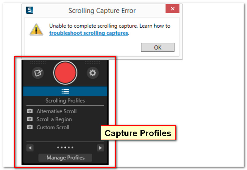 Snagit Scrolling Capture Not Working The Best Solution To Fix It