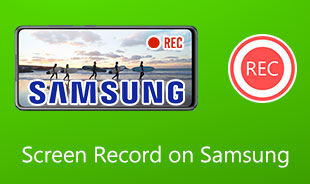 Nagrywanie ekranu na Samsung