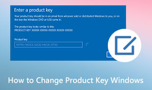 كيفية تغيير مفتاح المنتج Windows