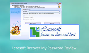 مراجعة برنامج Lazesoft Recover My Password