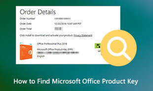 كيفية البحث عن مفتاح منتج Microsoft Office