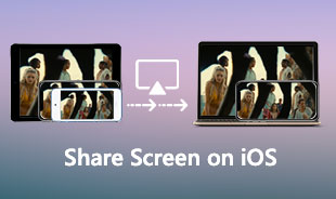 iPhone iPad s で画面を共有する方法