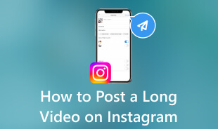 Как опубликовать длинное видео в Instagram