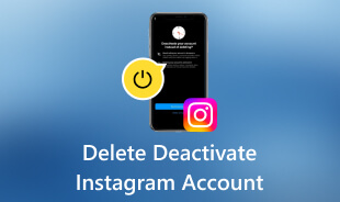 Удалить деактивировать учетную запись Instagram