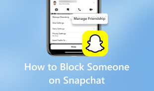Как заблокировать кого-то в Snapchat