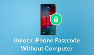 Come sbloccare il passcode dell'iPhone senza computer