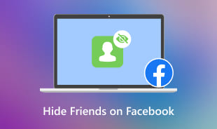 Скрыть друзей на Facebook