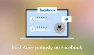Как публиковать анонимные сообщения на Facebook