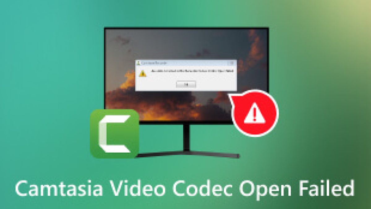 Советы, что делать, если Camtasia не удалось открыть видеокодек