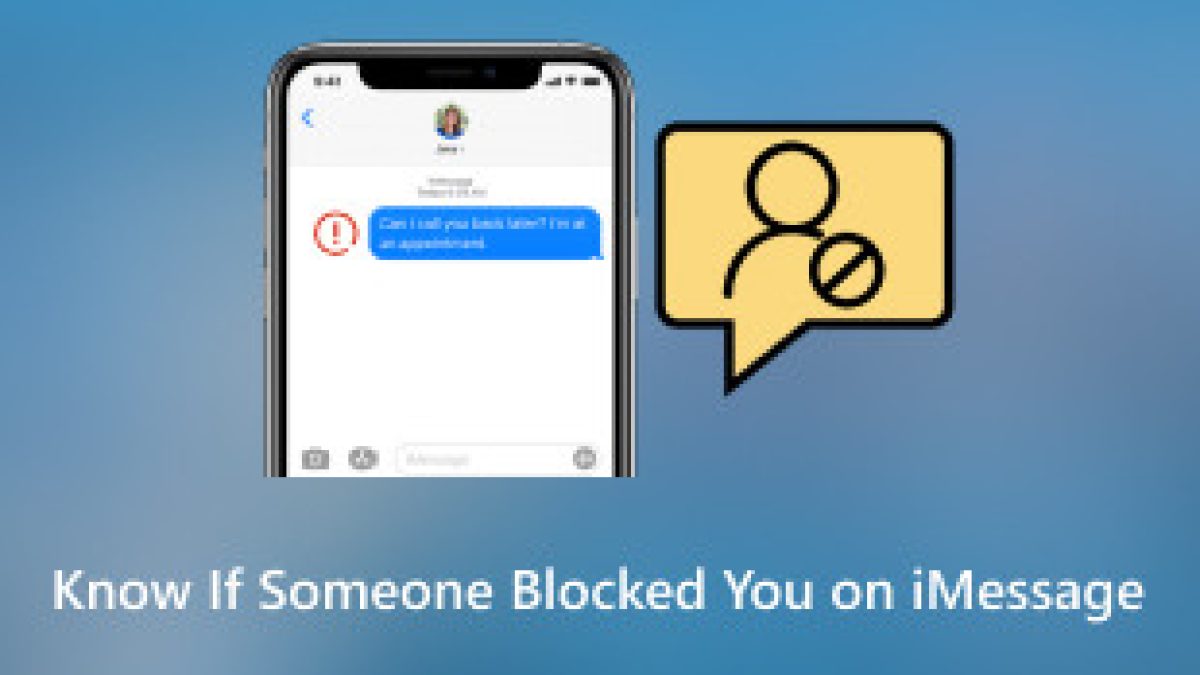 Как узнать, что кто-то заблокировал вас в iMessage