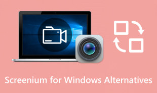 Screenium for Windows -vaihtoehdot