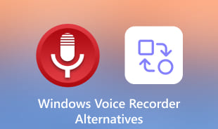 Windows Voice Recorder -vaihtoehdot