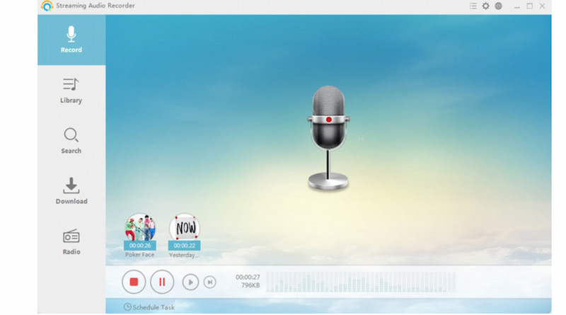 برنامج Apowersoft Streaming Audio Recorder