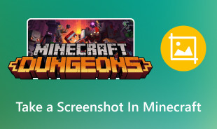 Ota kuvakaappaus Minecraftissa