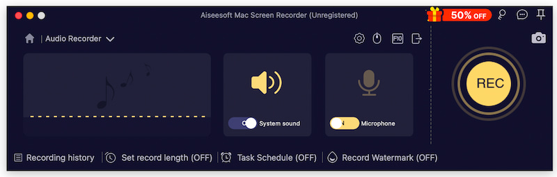 Программа записи экрана Aiseesoft