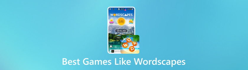 Parhaat pelit, kuten Wordscapes