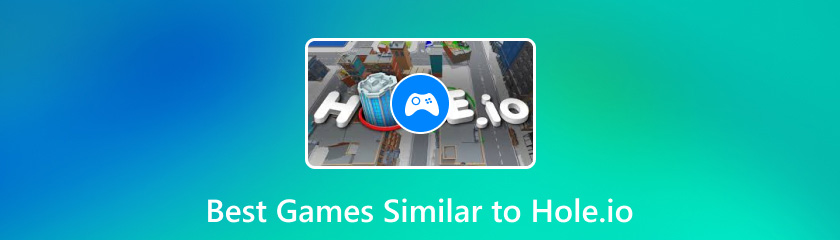 המשחקים הטובים ביותר הדומים ל-Hole.io