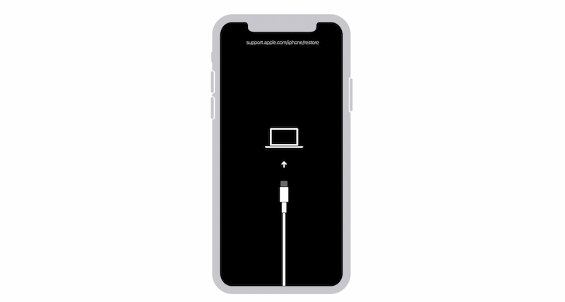 MacOS Plug iPhone Recovery Mode