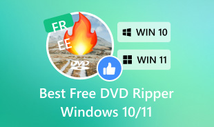 Beste gratis DVD Ripper Windows 10/11