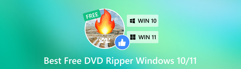 Bedste gratis DVD Ripper Windows 10/11