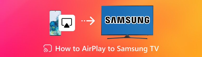 כיצד להעביר AirPlay לטלוויזיה של סמסונג