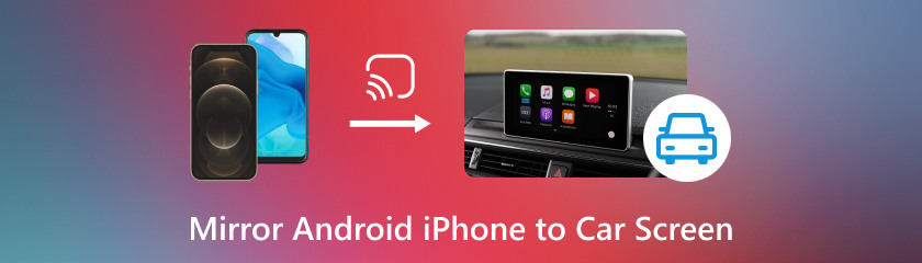 Jak zrcadlit obrazovku Android iPhone do auta