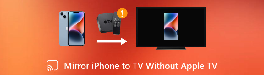 Apple TVを使わずにiPhoneをテレビにミラーリングする方法