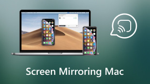 A képernyő tükrözése Mac rendszeren