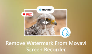 Watermerk verwijderen uit Movavi Screen Recorder