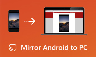 Zrcadlení obrazovky Android do PC