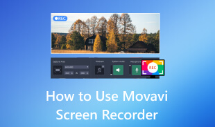 Movavi 스크린 레코더 사용