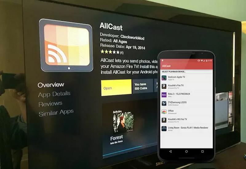 Airplay אנדרואיד ל-Apple TV