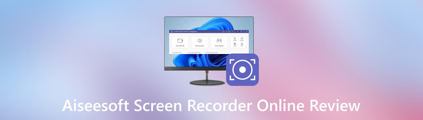 Aiseesoft Screen Recorder Online anmeldelse