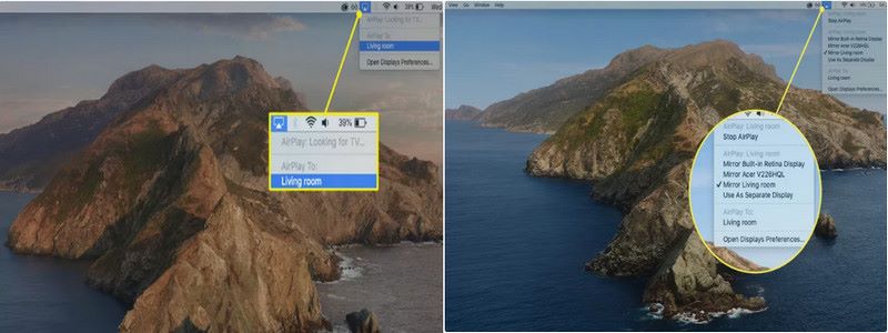 Specchia iPhone su Mac