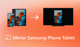 Espelhe o tablet do telefone Samsung na TV