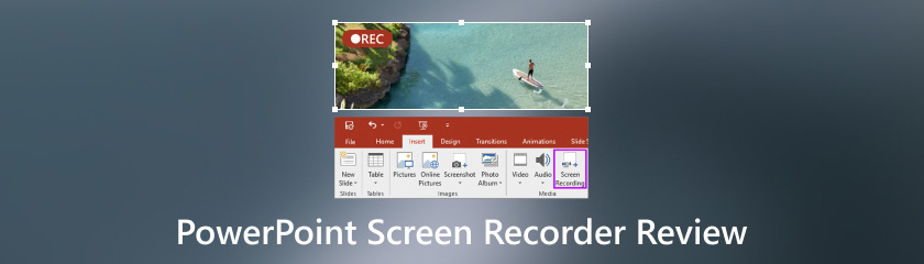 Gennemgang af PowerPoint Screen Recorder