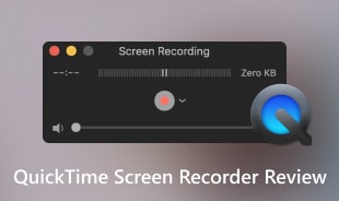 Gjennomgang av QuickTime Screen Recorder