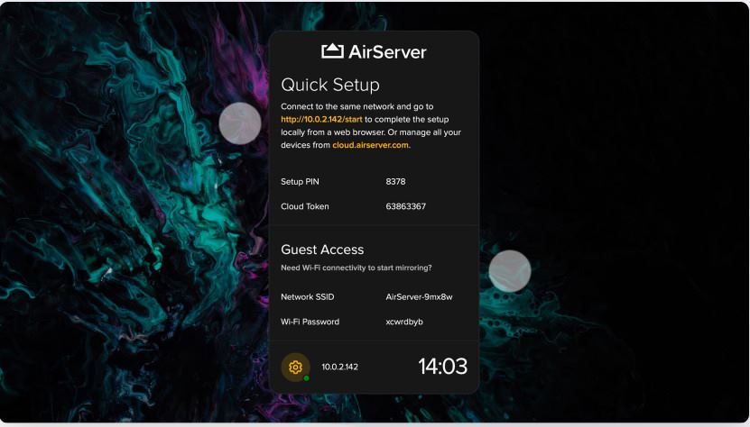 Toggleon Airserver on PC