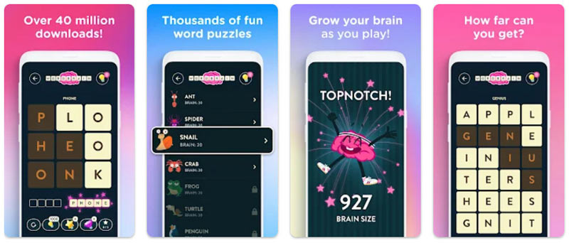 Jogos de palavras Wordbrain