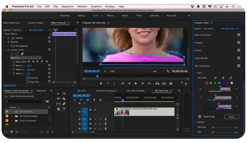 โปรแกรม Adobe Premiere Pro