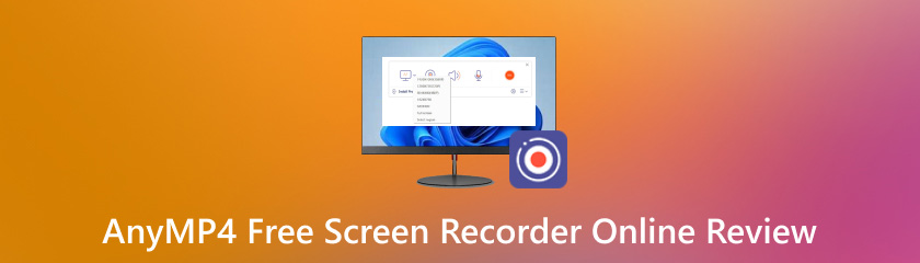 AnyMP4 Free Screen Recorder Online Review