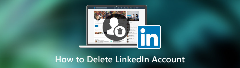 Excluir conta do Linkedin