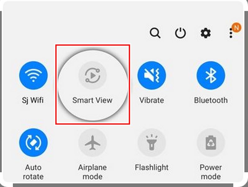 البحث عن Smart View