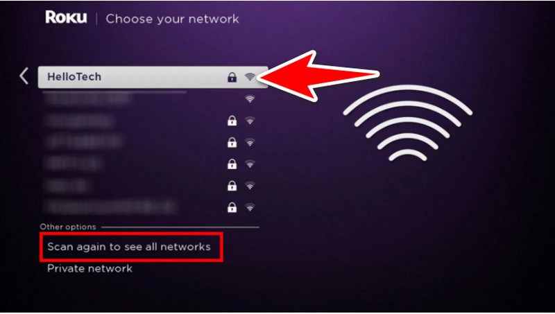 Search Roku Device