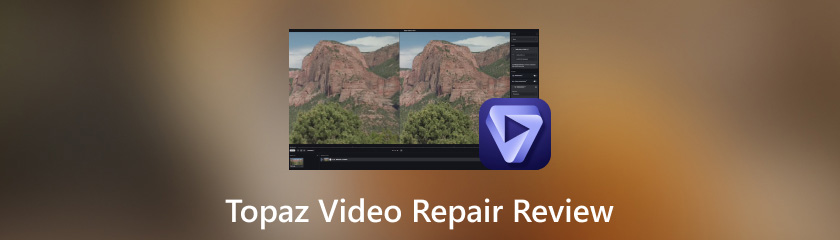 Recensione di Topaz Video Repair