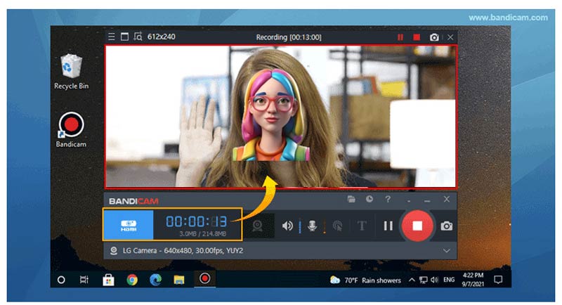 Bandicam Webcam Recorder