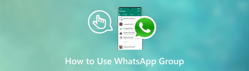 Sử dụng nhóm Whatsapp