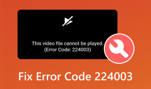 Fix Error Code 224003